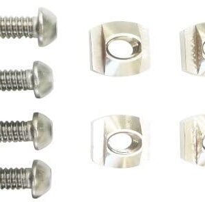 MH116 4 x Truck Nuts Screws & Washers